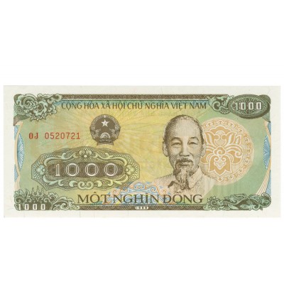 1000 Dong - Vietnam do Norte 1988