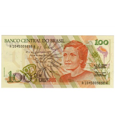 100 Cruzeiros - Brasil 1992
