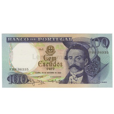 100 Escudos - Portugal 30-11-1965 