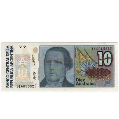 10 Australes - Argentina 1986