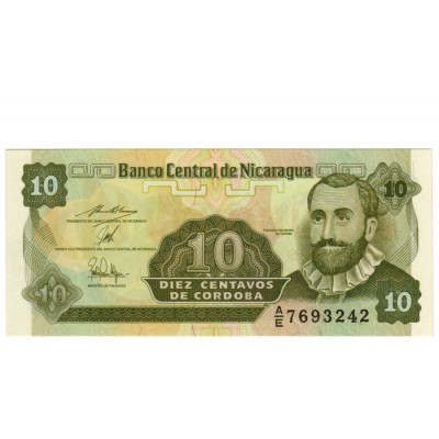 10 Centavos Cordoba - Nicaragua 1991