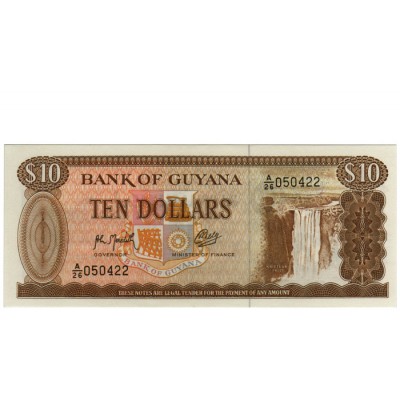 10 Dollars - Guiana 1966