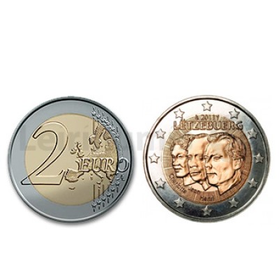 2 Euros Gran Duque Jean Luxemburgo 2011