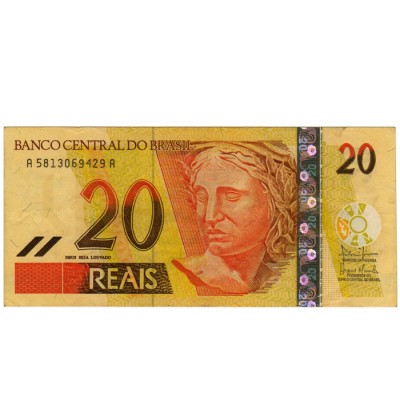 20 Reais - Brasil 2002