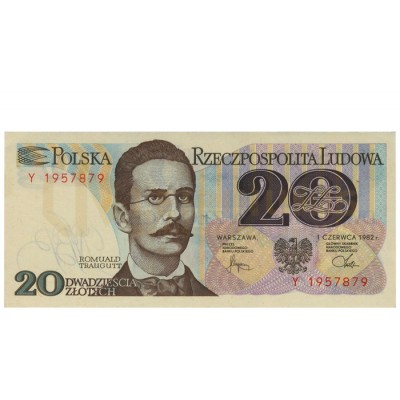 20 Zloty Polonia 1982