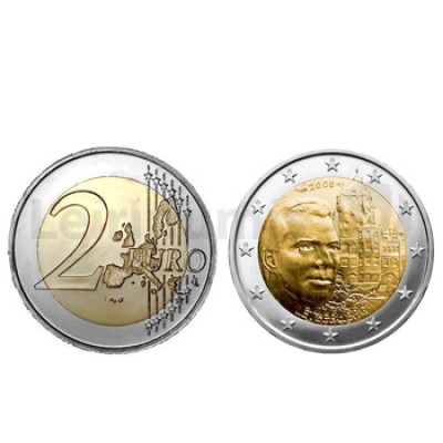 2 Euros Castelo de Berg Luxemburgo 2008