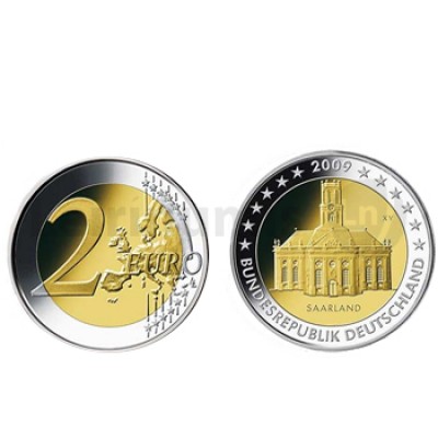 2 Euros Saarland Alemanha 2009 A
