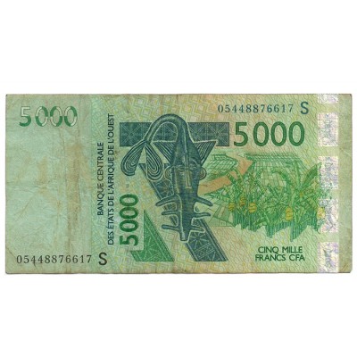 5000 Francs MBC - Senegal 2003