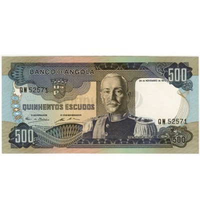 500 Escudos - Angola 1972 BELA
