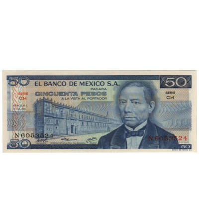 50 Pesos - Mexico 1972