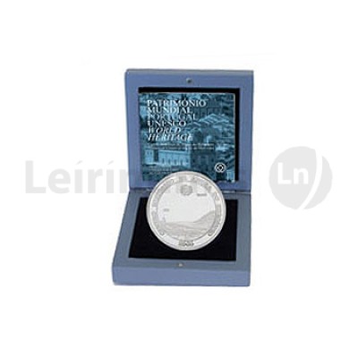 Moeda 5€ Centro Histórico de Angra do Heroísmo 2005 Prata Proof