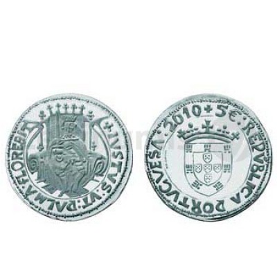 Moeda 5€ Comemorativa Justo de D João II 2010 Cuproniquel
