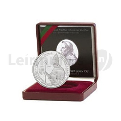 Moeda 5€ VIII Cent do Nascimento de Pedro Hispano 2005 Prata Proof