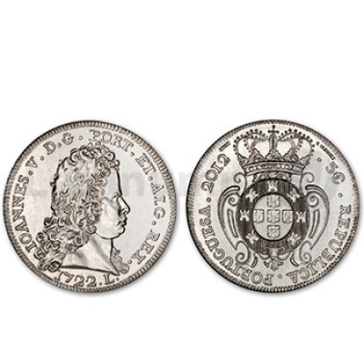 Moeda 5 € A Peça de D João V 2012 Cuproniquel