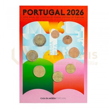 Carteira FDC Portugal 2026