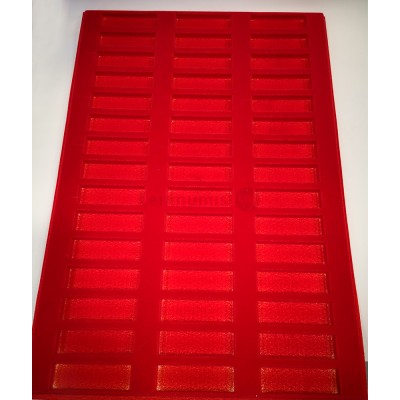 Tabuleiro Expositor Grande Vermelho (Só Tabuleiro)