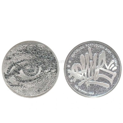 Moeda 10€ VHiLS Portugal 2021 Prata Proof 