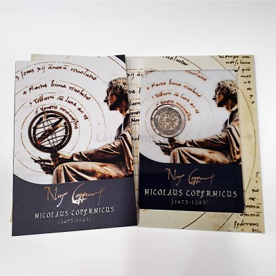 Moeda 2 Euros 550 Anos Nascimento Nicolaus Cupernicus Malta 2023