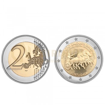 Moeda 2 Euros 70º Aniversário da Fundação Calouste Gulbenkian Portugal 2026 Proof