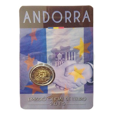 2 Euros Acordo Aduaneiro - Andorra 2015