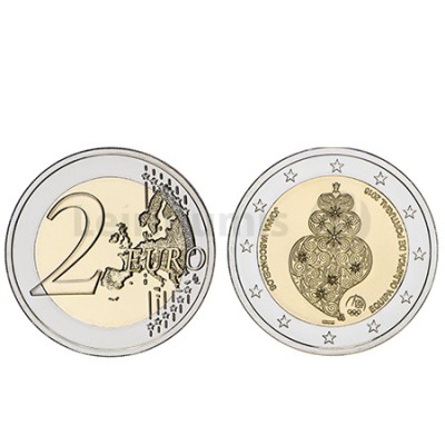Moeda 2 Euro Equipa Olimpica - Portugal 2016 normal