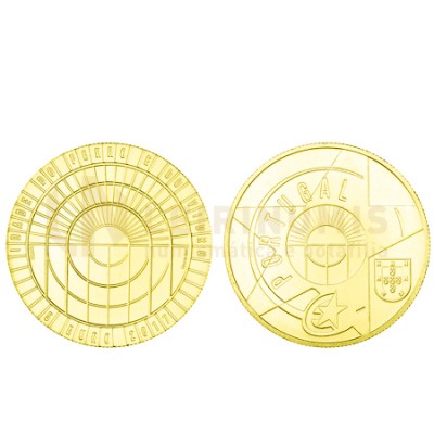 Moeda 5€  Idade do Ferro e do Vidro Portugal 2017 Ouro Proof 