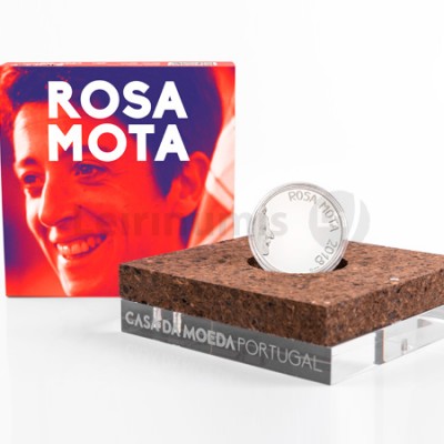 Moeda 7,5€  Rosa Mota 2018 Prata Proof  