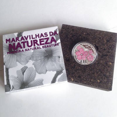 Moeda 7,5€ Maravilhas da Natureza Portugal 2017 Prata Proof 